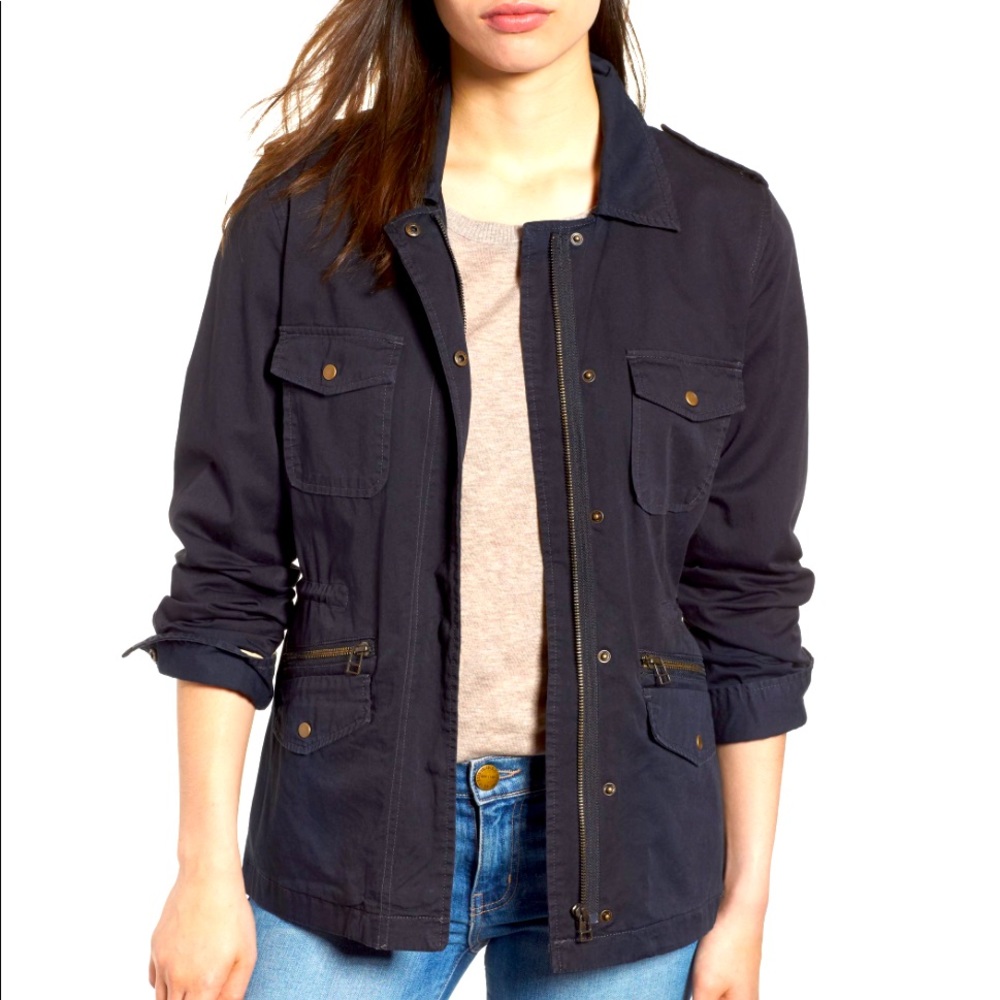 Lily Aldridge for Velvet Army Jacket